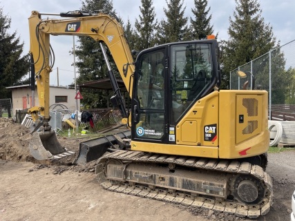 Pásové rypadlo CAT 308